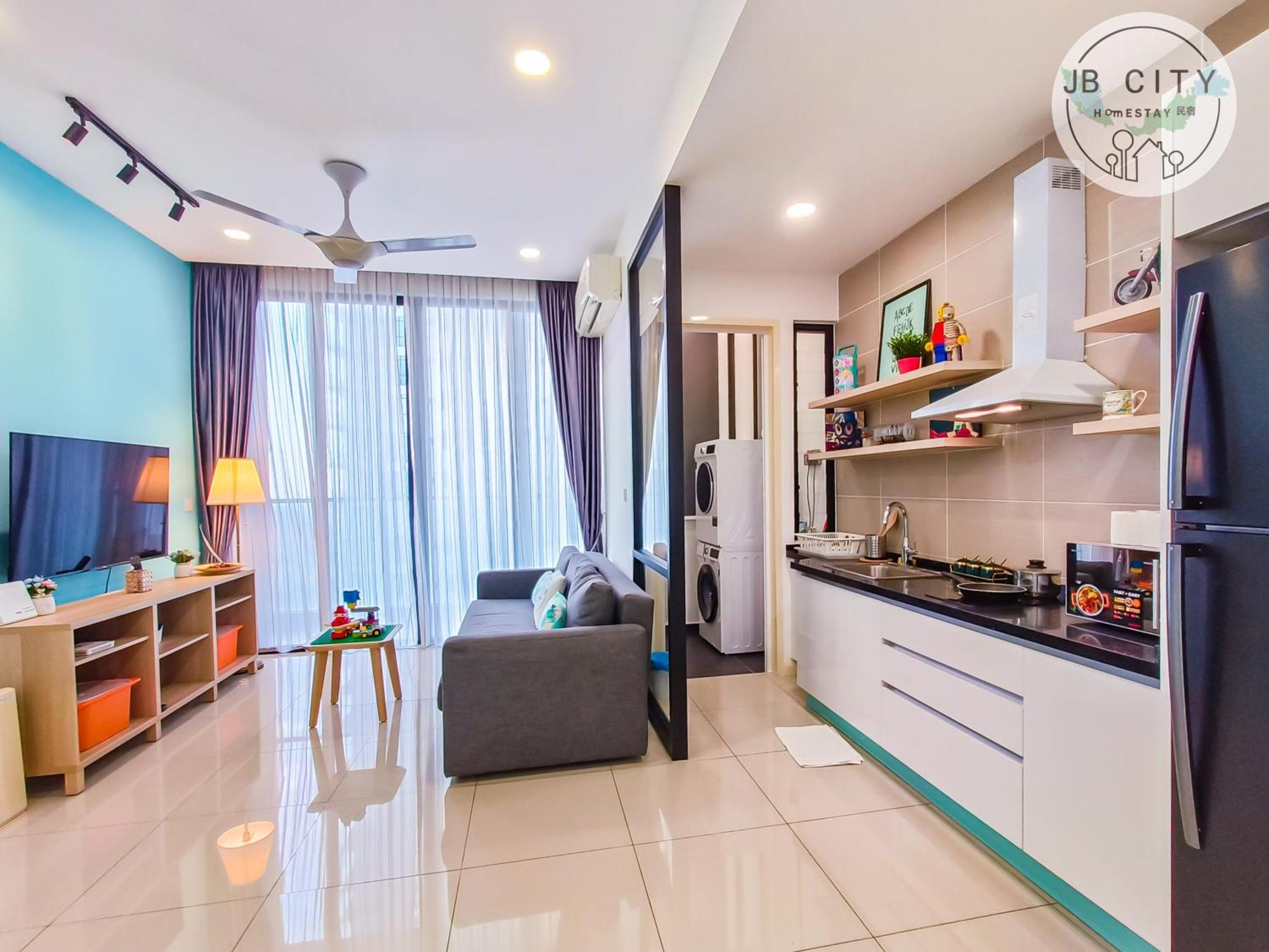 D'Pristine Suites By Rr Jbcity Nusajaya  Exteriör bild