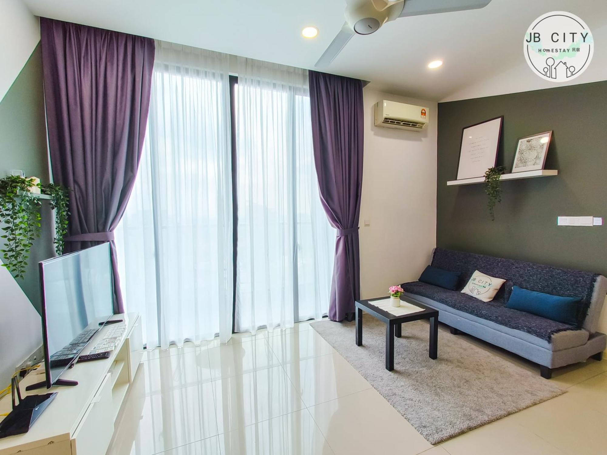 D'Pristine Suites By Rr Jbcity Nusajaya  Rum bild
